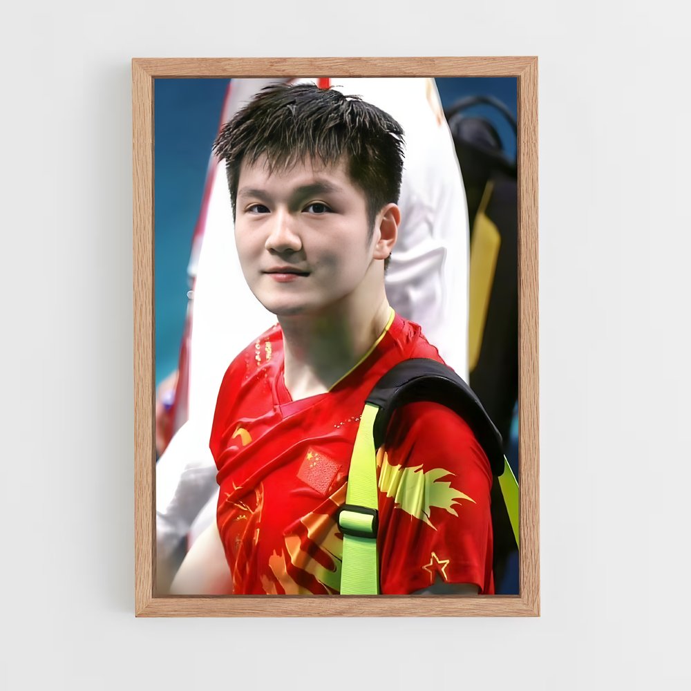 Poster Enfants de la Couleur – affiche Tennis de table (vue 4)